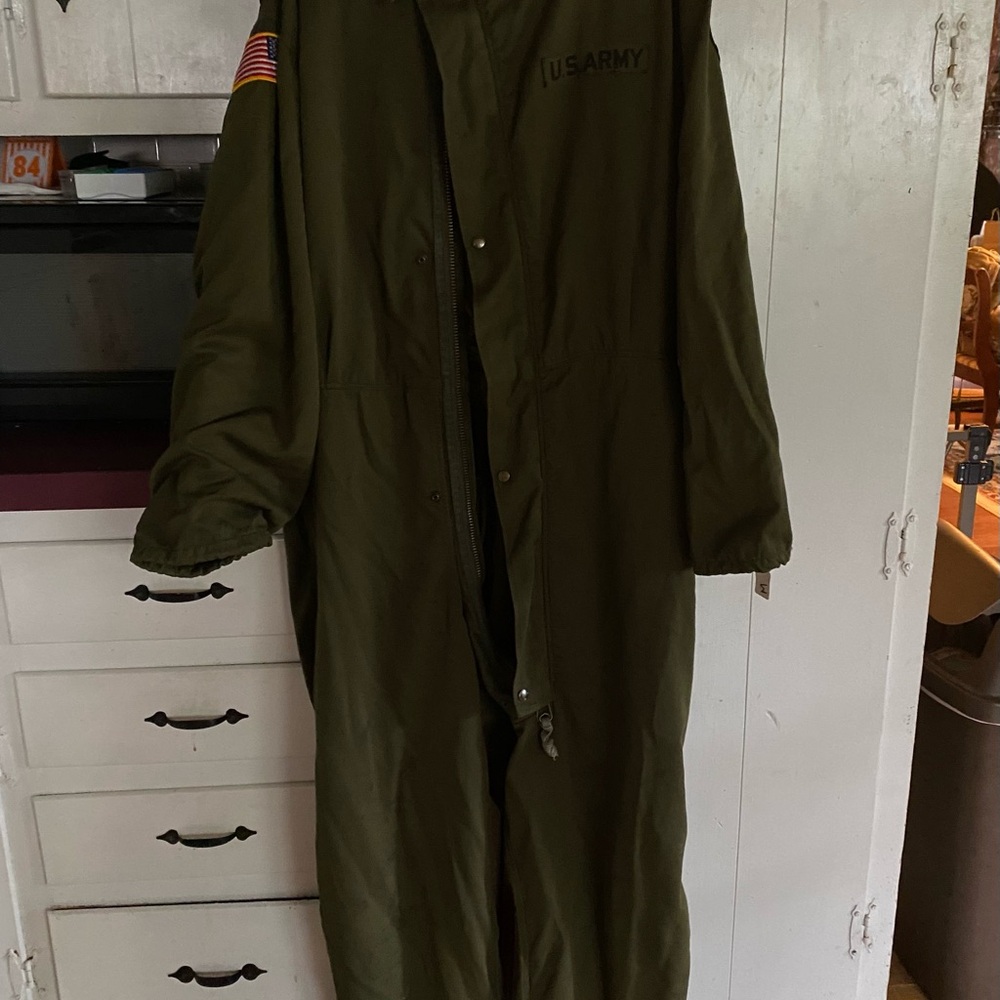 Flight suit.